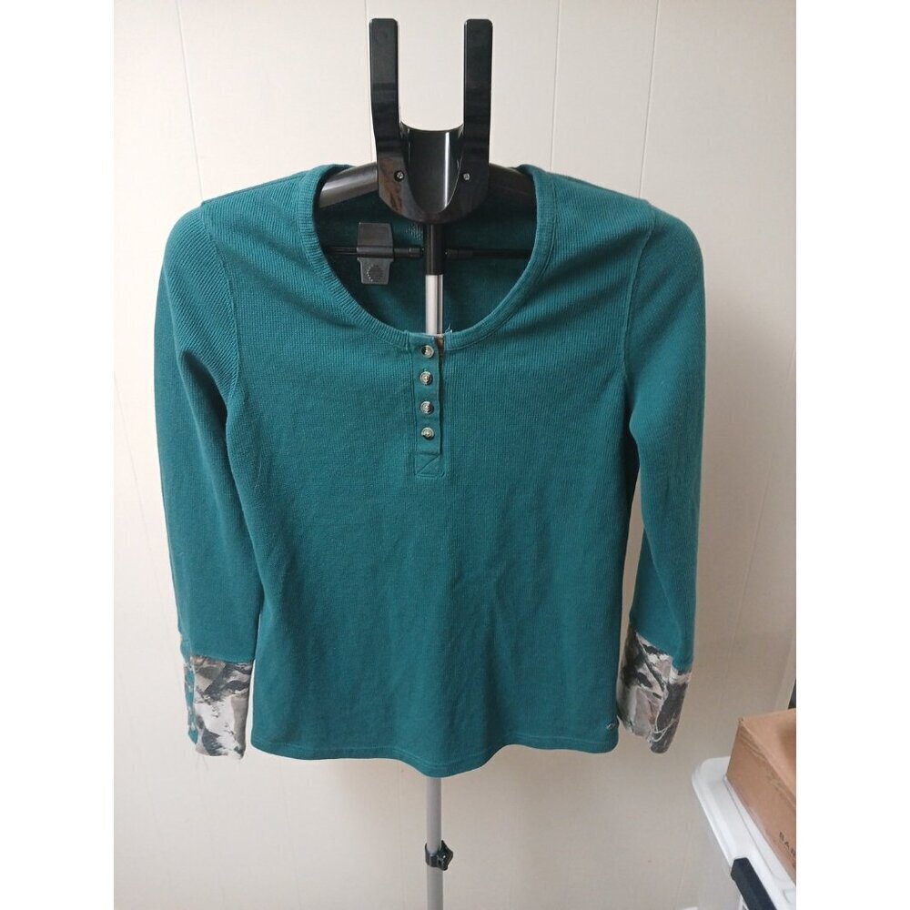 LEGENDARY WHITETAILS Women's Thermal Shirt Size Large / Trophy Hunter Henley
